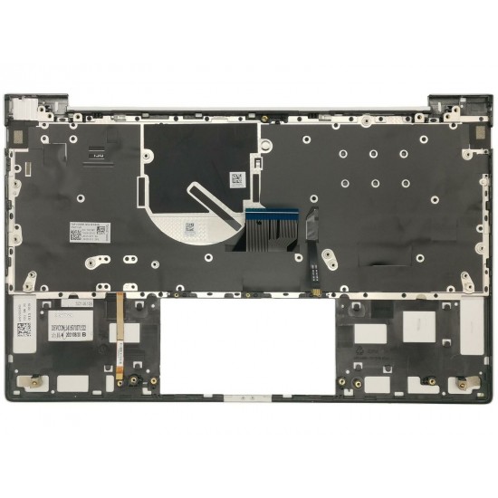 Carcasa superioara cu tastatura palmrest Laptop, HP, Envy 13-BA, 13T-BA, TPN-C145, L96800-031, L96800-B31, L98414-B31, AM2V5000A00, iluminata, layout US