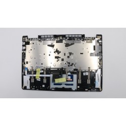Carcasa superioara cu tastatura palmrest Laptop, Lenovo, Yoga 710-14ISK Type 80TY, 5CB0L47473, AM1JH000210, iluminata, argintie, layout UK Carcasa superioara cu tastatura palmrest Laptop, Lenovo, Yoga 710-14ISK Type 80TY, 5CB0L47473, AM1JH000210, iluminata, argintie, layout UK