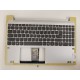 Carcasa superioara cu tastatura palmrest Laptop, Lenovo, IdeaPad Slim 5 15IRH9 Type 83G1, 5CB1N78885, 71001J38028, iluminata, Cloud Grey, layout US