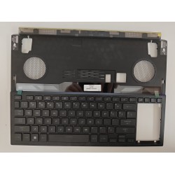 Carcasa superioara cu tastatura palmrest Laptop Gaming, Asus, ROG Zephyrus Duo 16 GX650R, GX650RM, GX650RS, GX650RX, GX650RW, 90NR0BI1-R30US1, 6053B2131401, GX650PY-1A, iluminata, RGB, layout US