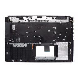 Carcasa superioara cu tastatura palmrest Laptop Gaming, Asus, TUF PX705G, PX705GD, PX705GM, 90NR0192-R31US0, FX705DY-1B, 13N1-6EA0421, 13NR00Z1AP0111, iluminata, rosie, layout US