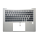 Carcasa superioara cu tastatura palmrest Laptop, HP, EliteBook 840 G9, 845 G9, N09058-001, 6070B2224401, iluminata, layout US