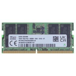 Memorie ram Laptop, SK Hynix, 16GB, 5600Mhz, PC5-5600B-SA-1010-XT, Sodimm DDR5, HMCG78AGBSA095N AA, CL46, 1.1V, PC5-44800, bulk