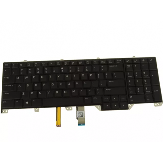 Tastatura Laptop, Alienware 17 R4, 00WN4Y, 0CF2YW, 0ND5TJ, iluminata, RGB, layout US