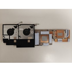 Set coolere Laptop, Dell, Precision 7670, M7670, 028WXW, 28WXW, AT3MM005ZCL, 0MFWHG, NS85C67-21F0, DC28000Y4DL, 5V ,0.50A