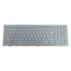 Tastatura Laptop, Sony, Vaio VPCEH, VPC-EH, PCG-71911M, alba, layout US