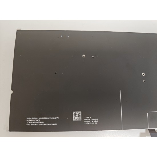 Tastatura compatibila Laptop, Asus, Zenbook S16 UM5606K, UM5606KA, UM5606W, UM5606WA, iluminata, alba, layout US