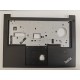 Carcasa superioara palmrest Laptop, Lenovo, ThinnkPad E485 Type 82KU, 01LW159, AP166000300, AP166000320, cu slot de amprenta, neagra