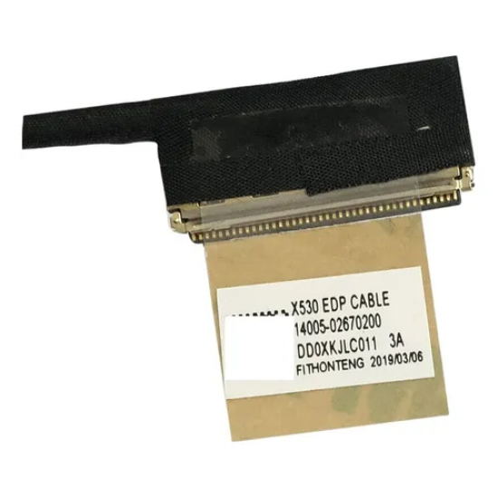 Cablu video LVDS Laptop, Asus, VivoBook 15 K530F, K530FA, K530FN, 14005-02670000, DD0XKJLC000, X530 EDP Cable