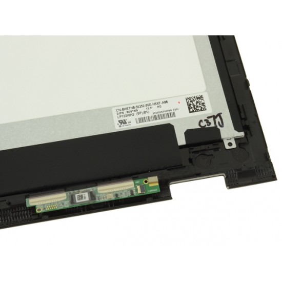 Ansamblu Display cu touchscreen Laptop, Dell, Inspiron 13 P57G, P57G001, P57G002, P57G003, P57G004, 0W6TN0, W6TN0, RWH1J, 0RWH1J, 7D41V, 07D41V, HD, 1366x768, touchscreen, 30 pini