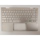 Carcasa superioara cu tastatura palmrest Laptop 2-in-1, HP, Envy X360 13-BD, 13T-BD, TPN-C152, AM2UT000450, AM2UT000900, iluminata, aurie, layout US ARABIC