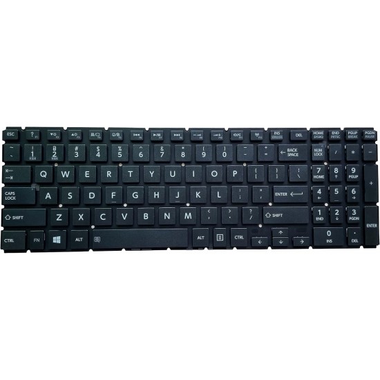 Tastatura Laptop, Toshiba, Satellite L70-C, neagra, layout US