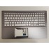 Carcasa superioara cu tastatura palmrest Laptop, Asus, VivoBook 15 X531F, X531FA, X531FL, 90NB0LL2-R31US0, 13NB0LL2AM0301, X531FA-2G, 39XKNTAJN50, iluminata, gri, layout US
