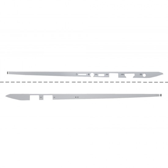 Carcasa superioara cu tastatura palmrest Laptop, Asus, VivoBook 15 X531F, X531FA, X531FL, 90NB0LL2-R31US0, 13NB0LL2AM0301, X531FA-2G, 39XKNTAJN50, iluminata, gri, layout US