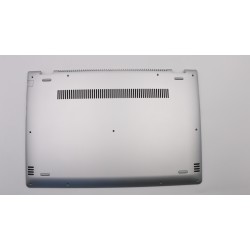 Carcasa inferioara bottom case Laptop, Lenovo, Yoga 510-15IKB Type 80VC, 5CB0M31440, AP1JD000730, argintie