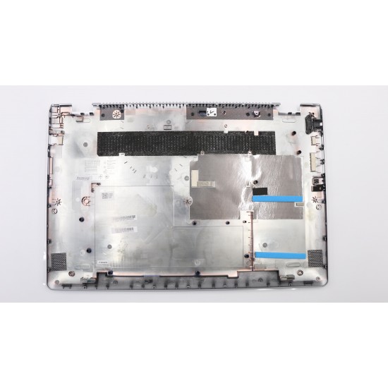 Carcasa inferioara bottom case Laptop, Lenovo, Flex 4-1580 Type 80VE, 5CB0M31440, AP1JD000730, argintie