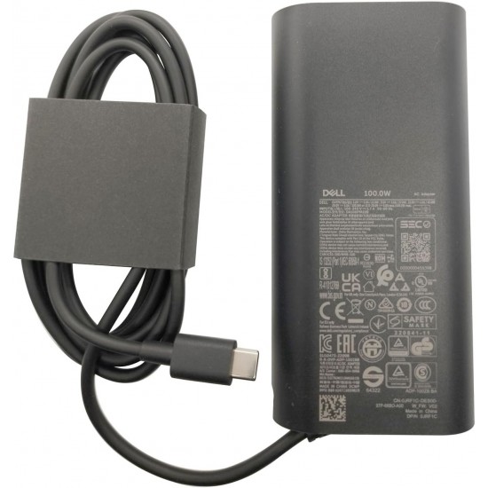 Incarcator Laptop, Dell, Latitude 7340, JC22F, HA100PM220, 20V, 5A, 100W, USB-C, Type-C
