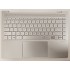 Carcasa superioara cu tastatura palmrest Laptop, HP, Envy 14-EB, TPN-Q252, M30903-001, M30903-031, M30903-271, M30903-B31, 46G3GTATP00, cu touchpad, iluminata, argintie, layout us