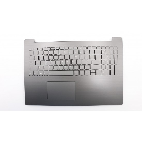 Carcasa superioara cu tastatura palmrest Laptop, Lenovo, IdeaPad 330-15ICH Type 81FX, 5CB0R58647, 5CB0R47036, AP17P000110, AM17P000200, DG521, Iron Grey, iluminata, layout US Carcasa superioara cu tastatura palmrest Laptop, Lenovo, IdeaPad 330-15ICH Type 81FX, 5CB0R58647, 5CB0R47036, AP17P000110, AM17P000200, DG521, Iron Grey, iluminata, layout US