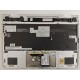 Carcasa superioara cu tastatura palmrest Laptop, HP, Spectre X360 13-AC, 13T-AC, 918027-001, KEQ4AX31TATP00, iluminata, argintie, layout UK