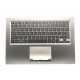 Carcasa superioara cu tastatura palmrest Laptop, Asus, ZenBook UX302L, UX302LA, UX302LG, 90NB02P1-R31UI0, 90NB02P1-R31US0, 13NB02P1P01311, 13N0-QFA0131, UX302LA-1A, iluminata, gri, layout US