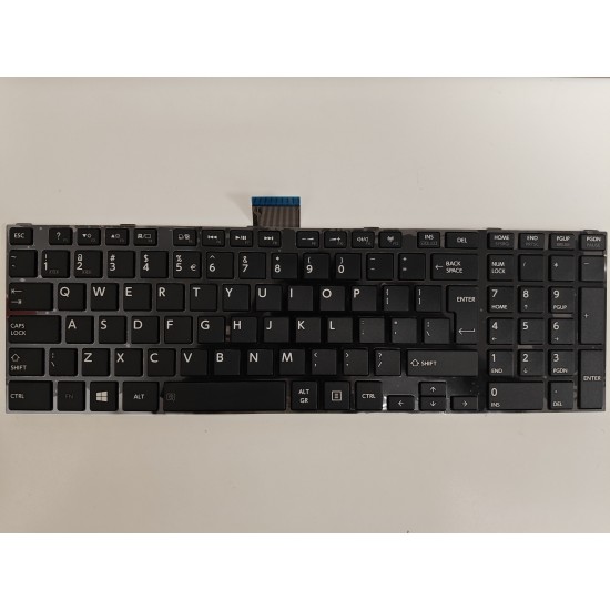 Tastatura Laptop, Toshiba, Satellite L50-A, L50D-A, L50DT-A, L50T-A, neagra, layout US