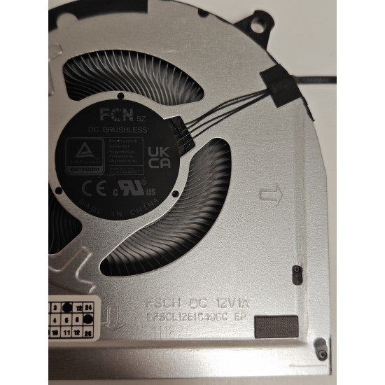 Set coolere Laptop, Lenovo, Legion 5H40S21015, 5H40S21017, 5H40S21018, 5H40S21200, 5H40S21201, 5H40S21202, 5H40S21203, DFSCL12E06486C-FSCG, DFSCL12E164486C-FSCH, BN8510S2H-001P, BN8510S2H-002P, 12V, 1A