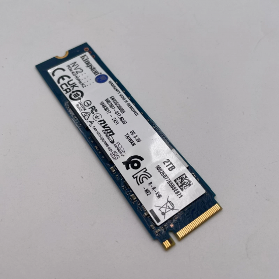 Solid State Drive (SSD) Kingston NV2, 2TB, PCIe 4.0 NVMe M.2, SNV2S/2000G, bulk