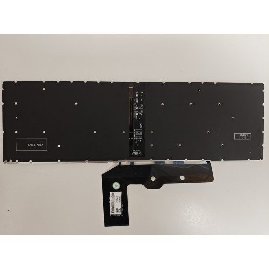 Tastatura Laptop, HP, Envy 17-DA, 17T-DA, iluminata, argintie, layout US