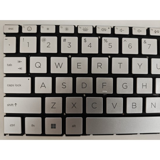 Tastatura Laptop, HP, Envy 17-DA, 17T-DA, iluminata, argintie, layout US