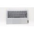 Carcasa superioara cu tastatura palmrest Laptop, Lenovo, IdeaPad Slim 5 14IRL8 Type 82XD, 5CB1L10834, AM3XW000801, Clould Grey, iluminata, layout US