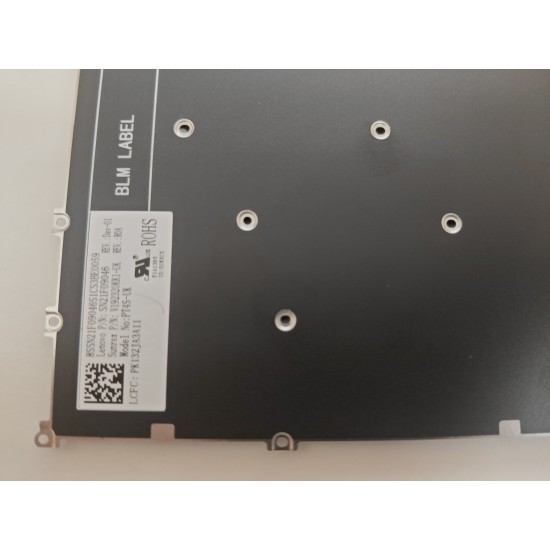Tastatura Laptop, Lenovo, IdeaPad 1 14IAU7 Type 82QC, 83AF, gri, layout UK