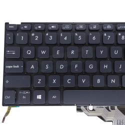 Tastatura Laptop, Asus, VivoBook 15 X545F, X545FA, X545FB, X545FJ, iluminata, neagra, layout US