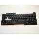 Tastatura Laptop Gaming, Asus, ROG Strix G17 G713P, G713PV, G713PI, G713PU, iluminata, RGB, 16 pini, neagra, layout US
