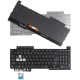 Tastatura Laptop Gaming, Asus, ROG Strix G17 G713P, G713PV, G713PI, G713PU, iluminata, RGB, 16 pini, neagra, layout US