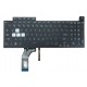 Tastatura Laptop Gaming, Asus, ROG G731, G731G, G731GT, G731GW, G731GT, G731GU, G731GV, 0KNR0-6813US00, iluminata RGB 16 pini, layout US