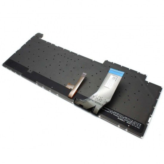 Tastatura Laptop Gaming, Asus, ROG G731, G731G, G731GT, G731GW, G731GT, G731GU, G731GV, 0KNR0-6813US00, iluminata RGB 16 pini, layout US