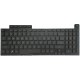 Tastatura Laptop Gaming, Asus, ROG Strix G G731G, G731GV, G731GU, iluminata, RGB Per Key, 20 pini, neagra, layout US