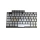 Tastatura Laptop Gaming, Asus, ROG Strix G G731G, G731GU, iluminata, RGB 4-Zone, 16 pini, Glacier Blue, layout US