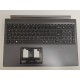 Carcasa superioara cu tastatura palmrest Laptop, Acer, Aspire 7 A715-43G, 6B.QHDN2.001, AM2Y2000500, AP2Y2000700, iluminata, neagra, layout US