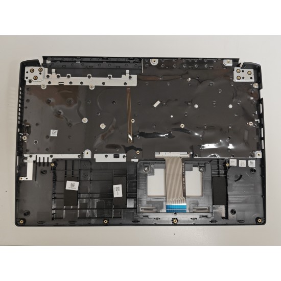 Carcasa superioara cu tastatura palmrest Laptop, Acer, Aspire 7 A715-43G, 6B.QHDN2.001, AM2Y2000500, AP2Y2000700, iluminata, neagra, layout US