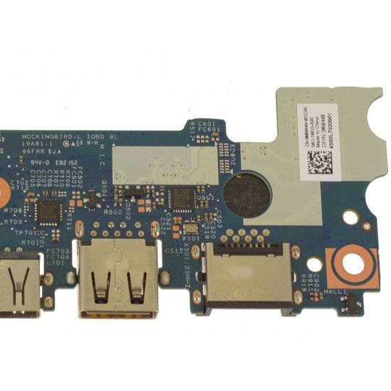 Modul USB si audio IO BOARD Laptop, Dell, Latitude 3510, P101F, P101F001, P101F002, MW44N, 0MW44N, MOCKINGBIRD-L IOBD 8L Modul USB si audio IO BOARD Laptop, Dell, Latitude 3510, P101F, P101F001, P101F002, MW44N, 0MW44N, MOCKINGBIRD-L IOBD 8L