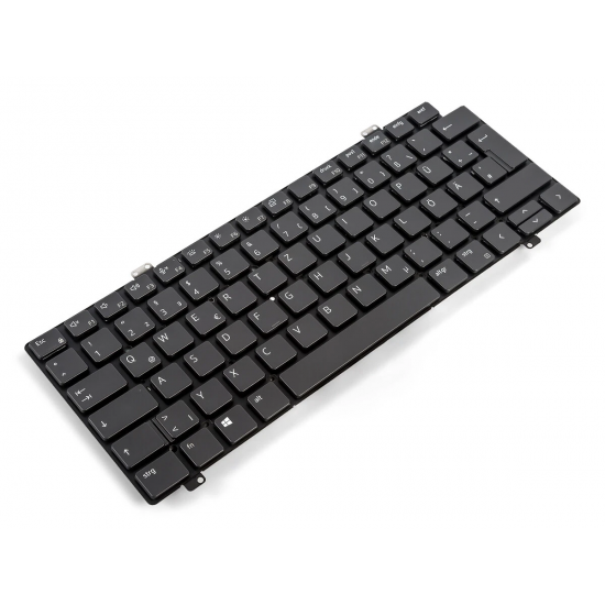 Tastatura Laptop, Dell, Latitude 7420, 7430, 7520, 7530, iluminata, neagra, layout DE (germana)