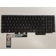 Tastatura Laptop Gaming, Lenovo, Y9000P, 2022, iluminata, neagra, layout US