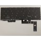 Tastatura Laptop Gaming, Lenovo, Y9000P, 2022, iluminata, neagra, layout US