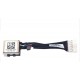 Mufa alimentare Laptop, Dell, Precision 3540, 3541, 3542, 0W3P6G, W3P6G, DC301013900, EDC50 DC IN CABLE, 6cm
