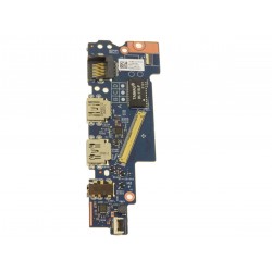 Modul buton pornire, USB, card reader si audio, IO Board, Laptop, Dell, Latitude 3520, MCCDH, 0MCCDH, Cybord L 15, 448.0NG12.0011