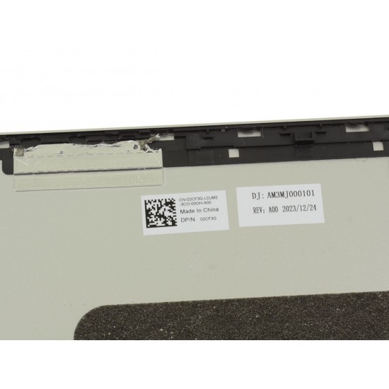 Capac Display Laptop, Dell, Inspiron 15 3520, 3521, 3525, 3530, Aluminum Edition, 2CF3G, 02CF3G, AM3MJ000101, argintiu