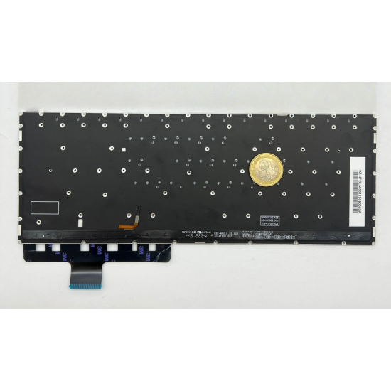 Tastatura Laptop, Asus, ZenBook Pro 14 UX480F, UX480FD, iluminata, albastru inchis, layout US