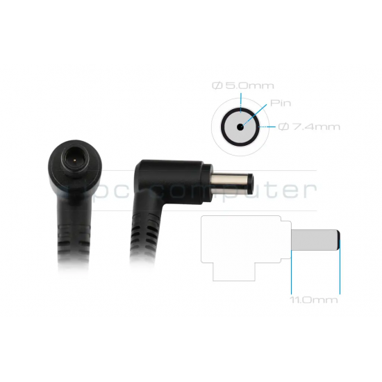 Incarcator Laptop Gaming, Asus, ROG G750JH, G750JZ, G750JY, 0A001-00390000, ADP-230EB T, A17-230P1A, 19.5V, 11.8A, 230W, 7.4x5.0mm